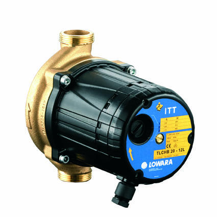 Wet rotor circulators with fixed speed and bronze pump housing TLCHB